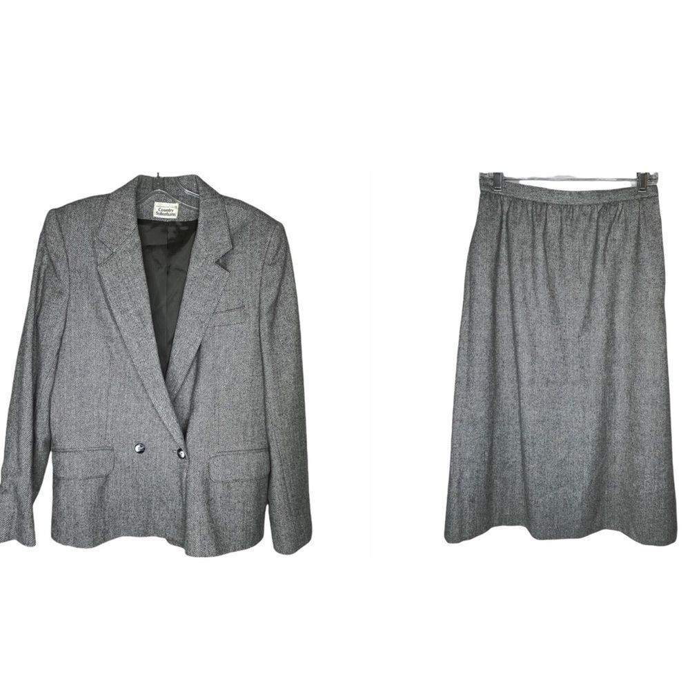 Vintage Country Suburbans Skirt Set